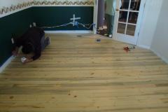 Beetle Kill Pine installation in North Cherry Creek 2