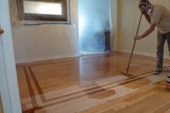 Brazilian Cherry inlay, Denver Country Club home 4